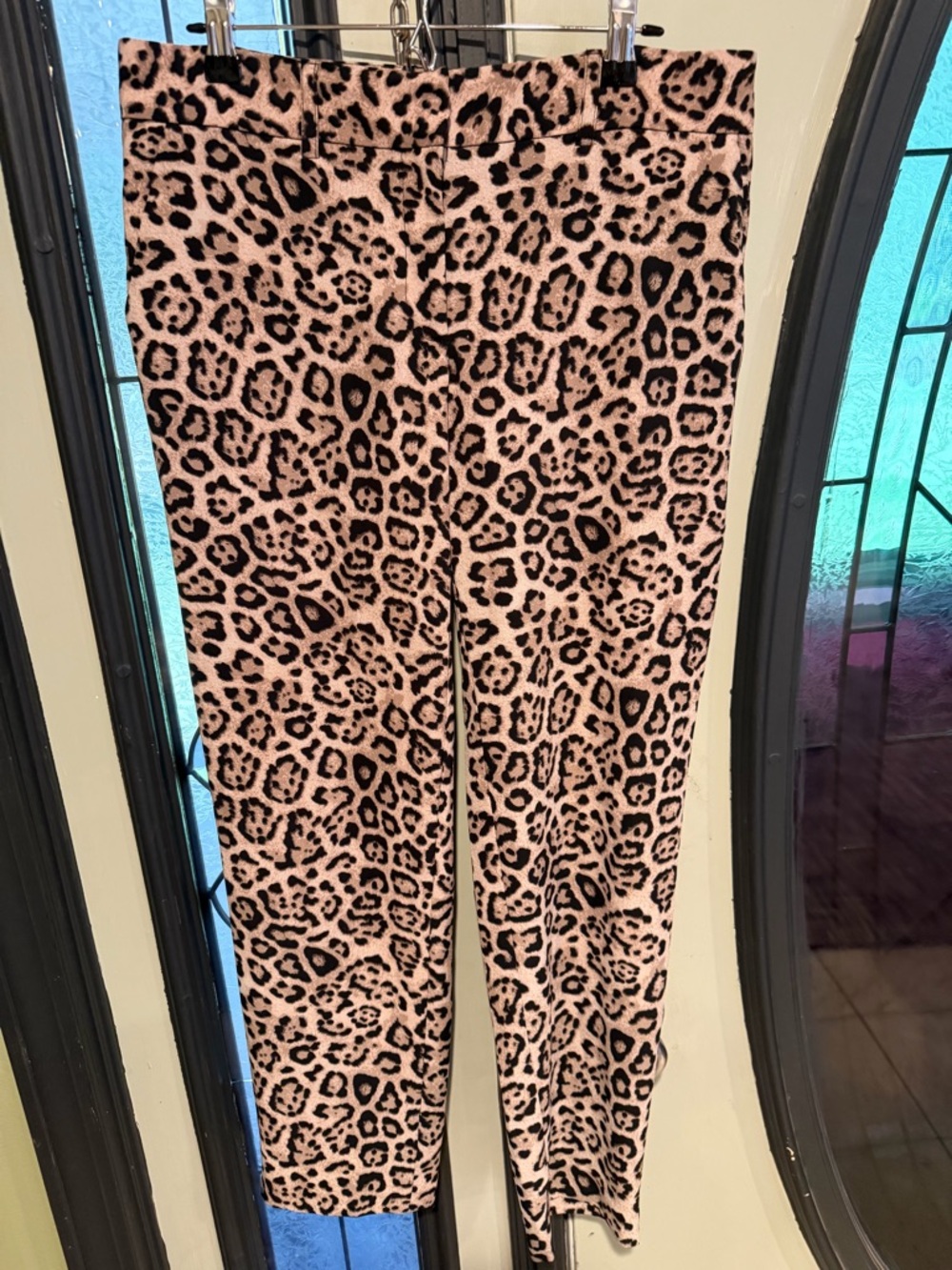 Victoria's Secret Brown and Black Leopard Trousers